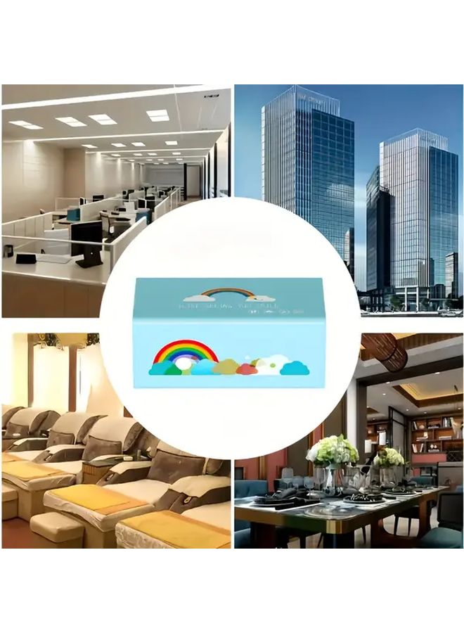 مناديل وجه ناعمة 4 طبقات 1 عبوة لطيفة على البشرة محمولة للمنزل والسفر - Image 5